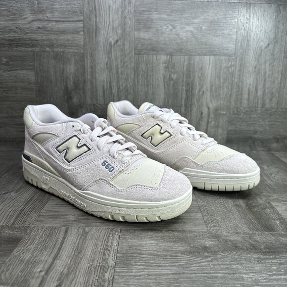 New Balance 550 Women's size 8 Light Pink Suede Shoes BBW550RC - Picture 7 of 9